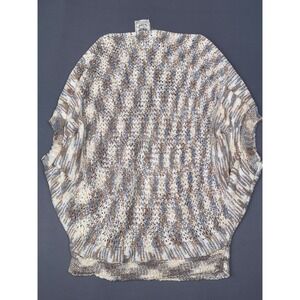 Easel Women's Large ‎ Beige Brown Sleeveless Sweater